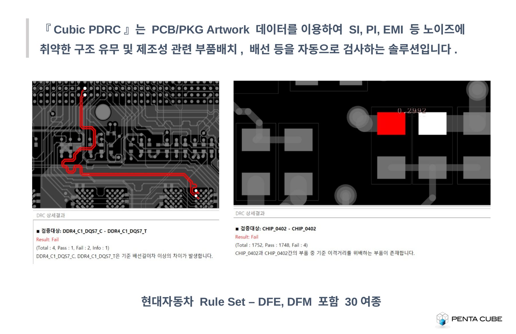 Rule 검증 솔루션 2/2 - Cubic PDRC